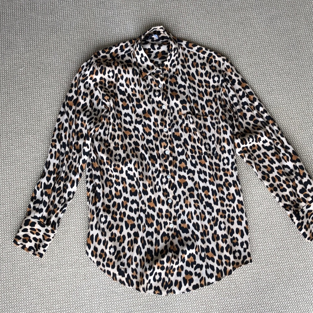 Zara Cheetah Blouse.